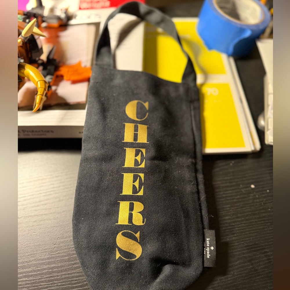 Kate Spade Cheers Wine Bag